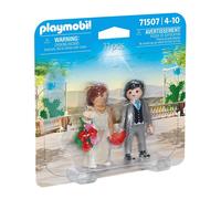 PLAYMOBIL - DUO PACK PAREJA DE NOVIOS, 71507, TIENDA CON LICENCIA OFICIAL, FAMOBIL, CLICKS, JUGUETES, FIGURAS, MUÑECOS, 100% ORIGINAL, BODA, CELEBRACIÓN, RECIÉN CASADOS