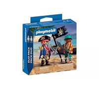 Playmobil DuoPack Pirates - 2 Figure Set with Accessories for Swashbuckling Adve