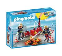 PLAYMOBIL - Equipo de Bomberos (5397), Multicolor Miscelanea