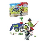 Playmobil 71434 City Action Street Cleaning Team, city cleaning, figures and rub