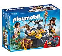 PLAYMOBIL - Escondite del Tesoro con Piratas (66830)
