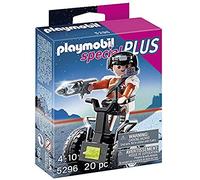 PLAYMOBIL Especiales Plus - Agente Secreto con Balance Racer, Juguete Educativo, Multicolor, 10 x 3,5 x 12,5 cm, (5296)