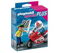 PLAYMOBIL Especiales Plus - Niños con Moto de Carreras, playset (4780)