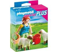 PLAYMOBIL Especiales Plus - Recolectora con ovejas (4765) - Recolectora con ovejas, Playsets de Figuras de Juguete, 10 x 3,5 x 12,5 cm, (4765)