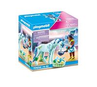 PLAYMOBIL Fairies 70656 - Unicornio con Hada sanadora, a Partir de 4 años