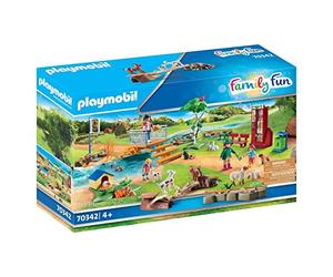 PLAYMOBIL Family Fun 70342 Zoo de Mascotas, A Partir de 4 años