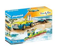 Playmobil 70436 Coche de Playa con Canoa
