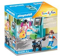 Playmobil family fun 70439 turistas con cajero, a partir de 4 años