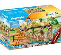 PLAYMOBIL® Leones con recinto exterior