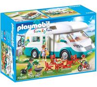 Playmobil Family Fun Familia Y Camping Car 70088 Juego Completo