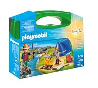 PLAYMOBIL Family Fun Maletín Grande Camping, A Partir de 4 años (9323)