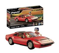 PLAYMOBIL Famous Cars 71343 Magnum, P,I, Ferrari 308 GTS, Supercoche, Pieza de colección para los Aficionados de los Coches, Juguete para coleccionistas y niños/as a Partir de 5 años