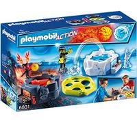 PLAYMOBIL Fire & Action - Zona de Combate con Robots (6831)