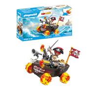 PLAYMOBIL | Fun Stars | Barco Pirata Veloz | Juguete para Mayores de 4 años | Regalo Ideal para niños | Auto de Juguete | con Motor de Retroceso y función de Disparo | 71720