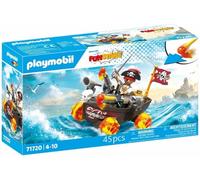 PLAYMOBIL | Fun Stars | Barco Pirata Veloz | Juguete para Mayores de 4 años | Regalo Ideal para niños | Auto de Juguete | con Motor de Retroceso y función de Disparo | 71720