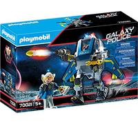 PLAYMOBIL Galaxy Police 70018 Policía Galáctica Robot, con Efectos de Luz, A Partir de 5 Años