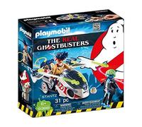 PLAYMOBIL Ghostbusters 9388 Stantz con Moto Voladora, A Partir de 6 Años