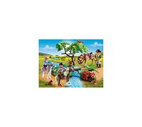 PLAYMOBIL Granja de Ponis - Paseo de Ponis en el Campo (6947), Multicolor