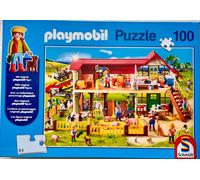 Playmobil Granja Schmidt Juego 100 Piezas Puzzle de Combinar 56163 Ingenio