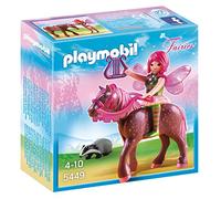 PLAYMOBIL Hadas - Hada del Bosque Surya con Caballo (5449)