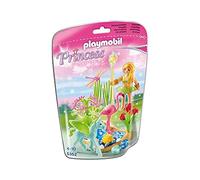 PLAYMOBIL Hadas - Princess Hada con Pegaso y Piscina Playsets de Figuras de jugete 5352