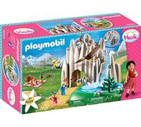 PLAYMOBIL Heidi 70254 Lago con Heidi, Pedro y Clara, Incluye Bomba de Agua, A Partir de 4 años