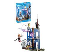 PLAYMOBIL | Heroes | Duell Am Helden-Tower | Juego Lleno de acción para duelos emocionantes | con Figuras y Accesorios detallados para niños a Partir de 4 años | 72022