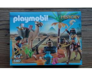 Playmobil Historia Saqueadores Egipcios Con Tesoro 5387
