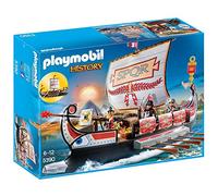 PLAYMOBIL History 5390 Galera Romana, Arco Flotante, Juguetes para niños a Partir de 6 años