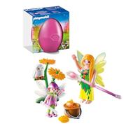 Playmobil hada con varita magica y flor