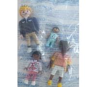 PLAYMOBIL Juego de figuras 70757, familia con dos niños, bolsa de plástico, adecuado para niños a partir de 4 años