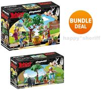 Playmobil Juegos 70933 Panoramix Druida Getafix y 71160 Astérix Obélix...