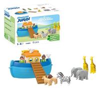 PLAYMOBIL Junior 71681 Arca de Noé Maletín, Que Incluye rampa y Nueve Animales, Juguete sostenible Hecho de plásticos a Base de Plantas, Juguetes para niños a Partir de 1 año