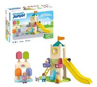 PLAYMOBIL Junior 71703 Torre Aventura con Heladería, Incluye tobogán y Noria, Juguete sostenible Hecho de plásticos a Base de Plantas, Juguetes para niños a Partir de 1 año