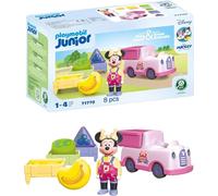 PLAYMOBIL Junior 71770 Minnie avec voiturette a fruits, Disney, 8 pieces, Des 12 mois