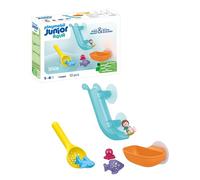 PLAYMOBIL Junior Aqua 71689 Diversión en la Pesca con Animales del Mar, Incluye Bebé Tiburón, Hecho de plásticos a Base de Plantas, Juguetes para niños a Partir de 1 año