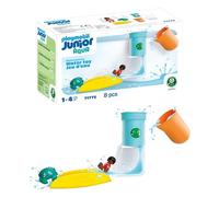 PLAYMOBIL | Junior Aqua | Tanque con Cascada y tobogán | Juguete acuático a Partir de 1 año | Regalo Ideal para peques | Juguete de baño sostenible con tobogán y Cascada | 71775