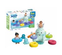 PLAYMOBIL Junior Aqua & Tinti 71438 Pulpo de Colores, con Cuatro Anillos de Colores para clasificar y Tres tabletas de baño Tinti, Juguetes para niños y niñas a Partir de 1 año
