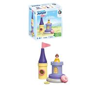 PLAYMOBIL Junior & Disney 71458 Caja de música de Bella, Incluye Caja de música mecánica, Juguete sostenible Hecho de plásticos a Base de Plantas, Juguetes para niños y niñas a Partir de 1 año