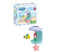 PLAYMOBIL Junior & Disney 71460 Lluvia de Conchas de Ariel, diversión en el baño con Ariel, Juguete Hecho de plásticos a Base de Plantas, Juguetes para niños y niñas a Partir de 1 año