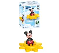 PLAYMOBIL Junior & Disney 71698 Mickey Sol Giratorio, Sonidos Suaves con Movimiento, Juguete sostenible Hecho de plásticos a Base de Plantas, Juguetes para niños y niñas a Partir de 1 año