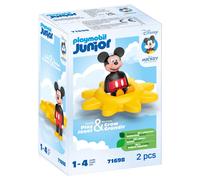 PLAYMOBIL Junior & Disney 71698 Mickey Sol Giratorio, Sonidos Suaves con Movimiento, Juguete Hecho de plásticos a Base de Plantas, Juguetes para niños y niñas a Partir de 1 año