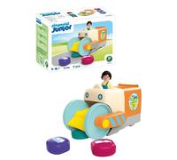 PLAYMOBIL | Junior | Camión Divertido para Recoger Basura | Juguete a Partir de 1 año | Regalo Ideal para peques | Juguete sostenible con función de Recogida y Accesorios | 71774