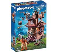 PLAYMOBIL Knights 9340 Fortaleza Móvil Enanos, A Partir de 5 años
