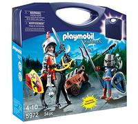 Playmobil Knights Carry Case Niño - Kits de figuras de juguete para niños (4 año(s), Niño, 10 año(s), Multicolor, Dibujos animados)