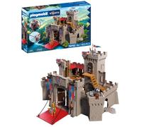 PLAYMOBIL | Knights | Gran Castillo de Caballeros de león | Castillo con Puente levadizo, cañones y trampilla | Juguete para niños a Partir de 4 años | 72112