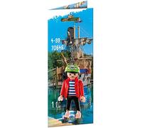 PLAYMOBIL Llavero Pirata Rico 70646, a Partir de 4 años