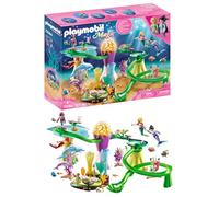 PLAYMOBIL Magic 70094 Cala de Sirenas con Cúpula Iluminada, A Partir de 4 años