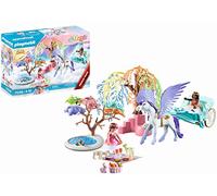 PLAYMOBIL Magic 71246 Pícnic con Carruaje Pegaso, con Gran Tiara Infantil, Juguete para niños a Partir de 4 años