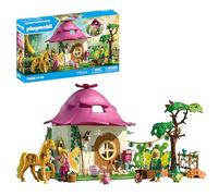 PLAYMOBIL Fairy Home with Golden Unicorn and Stable Conjuntos de Figuras de Juguete